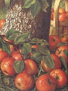 Prentice, Levi Wells Apples Beneath a Tree Sweden oil painting reproduction